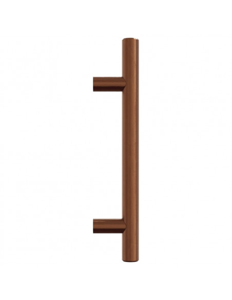 Maniglie per Mobili 10pz Bronzo 96mm in Acciaio Inox