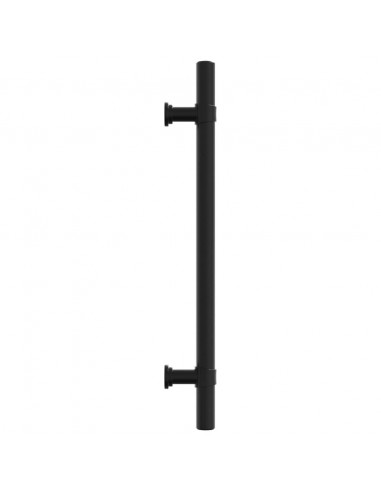 Maniglie per Mobili 10pz Nere 160mm in Acciaio Inox