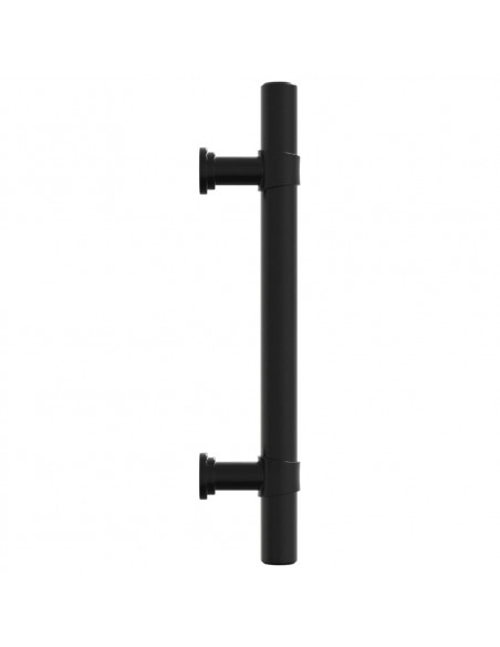 Maniglie per Mobili 10pz Nere 96mm in Acciaio Inox