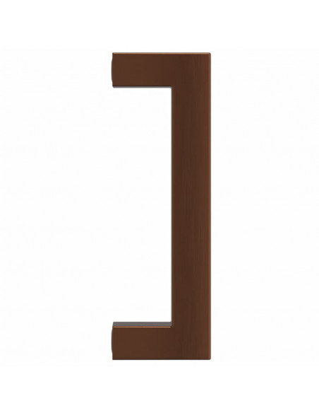 Maniglie per Mobili 20 pz Bronzo 96 mm in Acciaio Inox