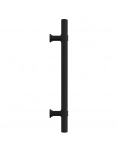 Maniglie per Mobili 20 pz Nere 128 mm in Acciaio Inox