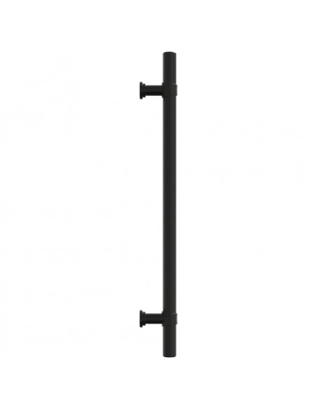 Maniglie per Mobili 20 pz Nere 192 mm in Acciaio Inox