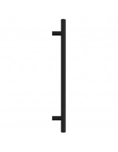 Maniglie per Mobili 20 pz Nere 192 mm in Acciaio Inox