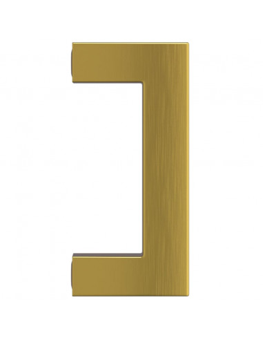 Maniglie per Mobili 20 pz Oro 64 mm in Acciaio Inox