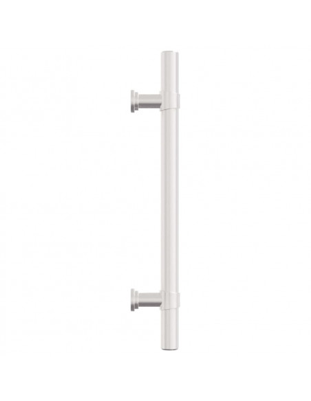 Maniglie per Mobili 20pz Argento 128mm in Acciaio Inox