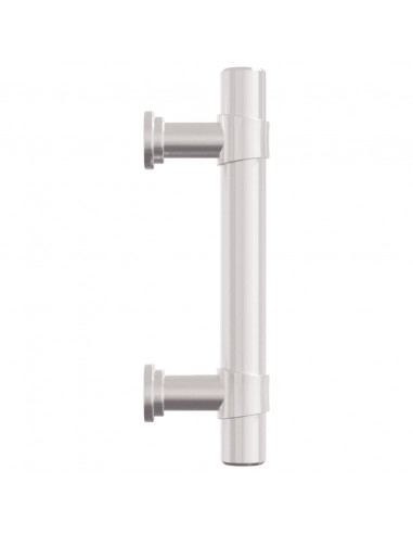 Maniglie per Mobili 20pz Argento 64mm in Acciaio Inox