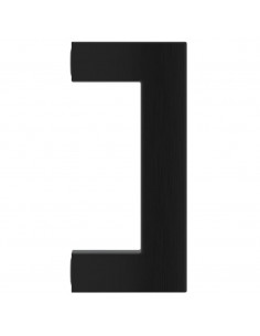 Maniglie per Mobili 20pz Nere 64 mm in Acciaio Inox