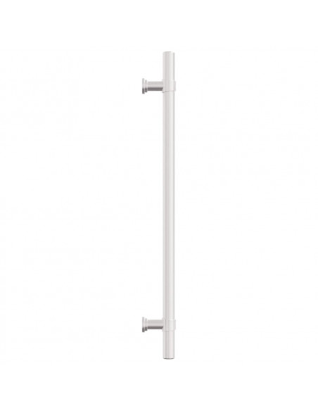 Maniglie per Mobili 5pz Argento 224mm in Acciaio Inox