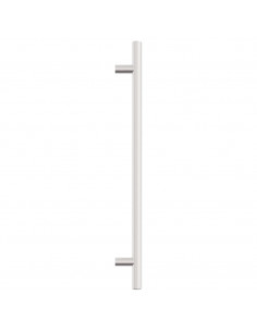 Maniglie per Mobili 5pz Argento 224mm in Acciaio Inox