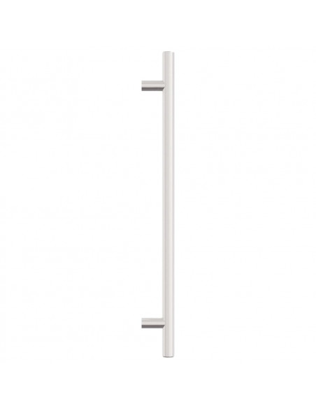Maniglie per Mobili 5pz Argento 224mm in Acciaio Inox