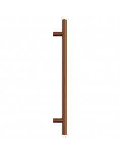 Maniglie per Mobili 5pz Bronzo 192mm in Acciaio Inox