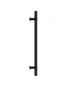 Maniglie per Mobili 5pz Nere 192mm in Acciaio Inox