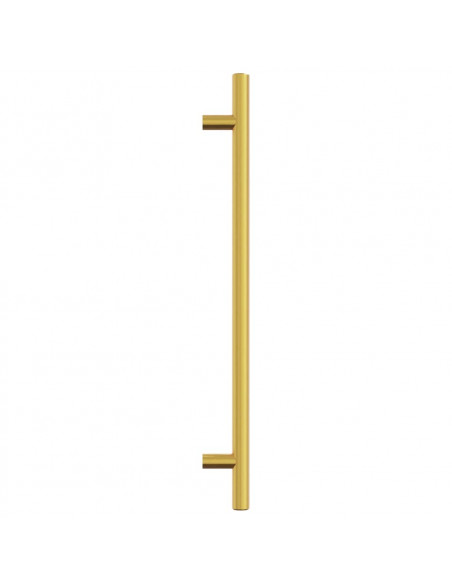 Maniglie per Mobili 5pz Oro 224mm in Acciaio Inox