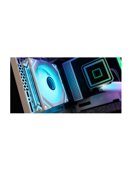 MARS GAMING MF-LINKFINITYKIT, PWM MODULAR ARGB FAN KIT, ARGB CONTROLLER, WH