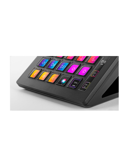 MARSGAMING SLIM STREAM DECK MSD-ONE BLACK CUSTOM KEYS+SOFTWARE