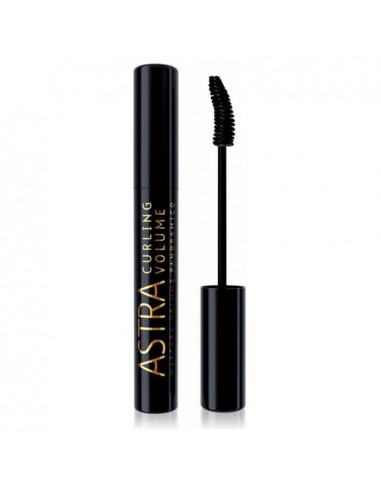 Mascara e prodotti sopracciglia Astra Curling volume mascara Black
