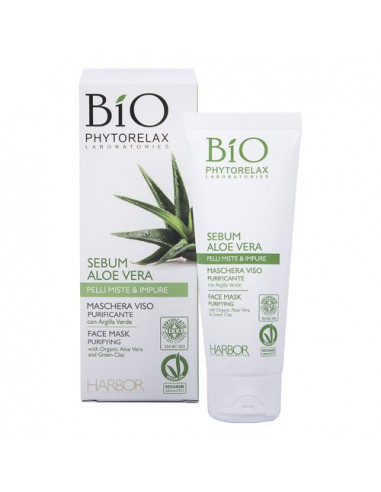 Maschera bellezza Harbor Sebum Aloe Vera Viso Purificante 75 ml