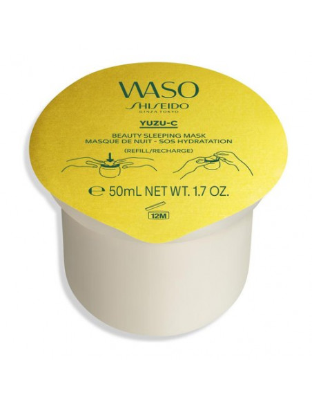 Maschera bellezza Shiseido Yuzu C Beauty Sleeping Mask Refill 50 ml