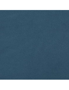 Materasso a Molle Blu Scuro 120x190x20 cm in Velluto