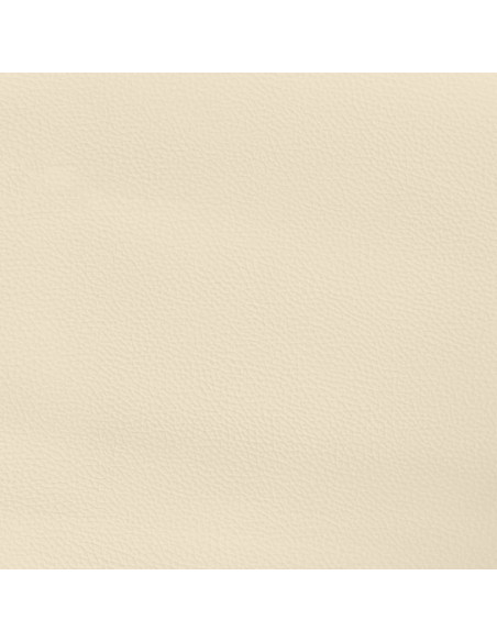 Materasso a Molle Insacchettate Rigidità Media Crema 140x190x20 cm in Similpelle