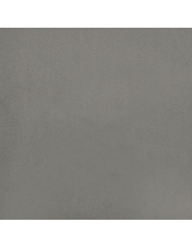 Materasso a Molle Grigio Chiaro 100x210x20 cm in Velluto