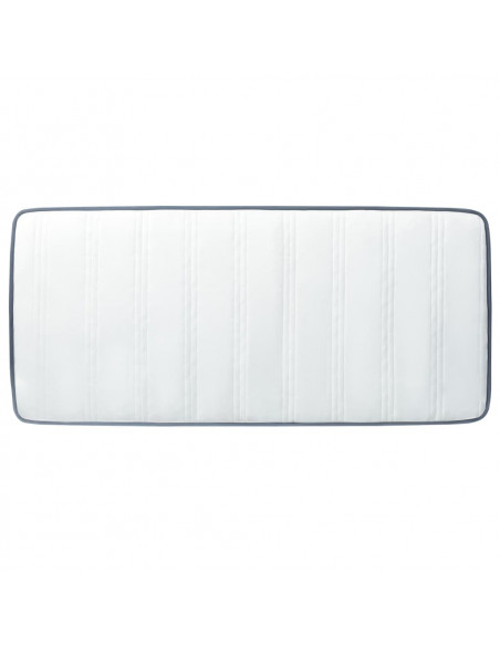 Materasso a Molle Insacchettate 160x80x20 cm in Tessuto