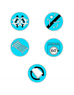 Materasso a Molle Insacchettate 190x140x20 cm in Tessuto