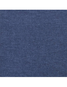 Materasso a Molle Insacchettate Blu 120x200x20 cm in Tessuto