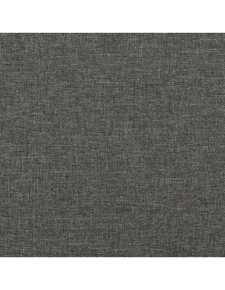 Materasso a Molle Insacchettate Grigio Scuro 90x190x20 cm