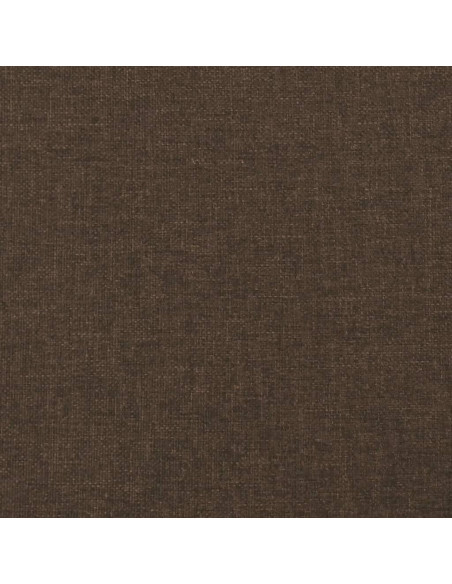 Materasso a Molle Insacchettate Marrone Scuro 80x200x20 cm