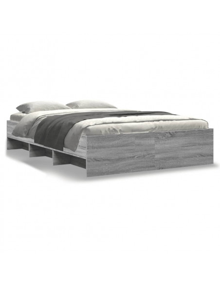 Giroletto Grigio Sonoma 140x190 cm in Legno Multistrato
