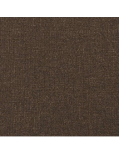 Materasso a Molle per Bambini Marrone Scuro 80x160cm in Tessuto