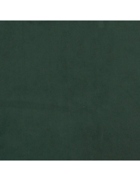 Materasso a Molle Verde Scuro 160x210x20 cm in Velluto