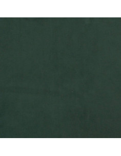Materasso a Molle Verde Scuro 90x220x20 cm in Velluto