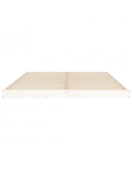 Giroletto Bianco 140x200 cm in Legno Massello di Pino