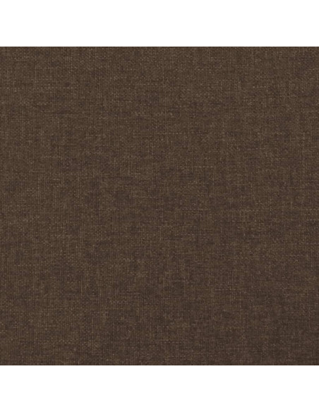 Materasso Molle Insacchettate Marrone Scuro 120x190x20 Tessuto