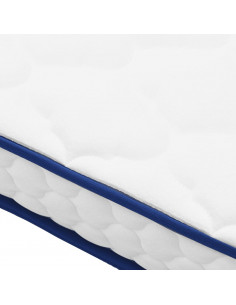 Materasso Viscoelastico Bianco 200x200x17 cm