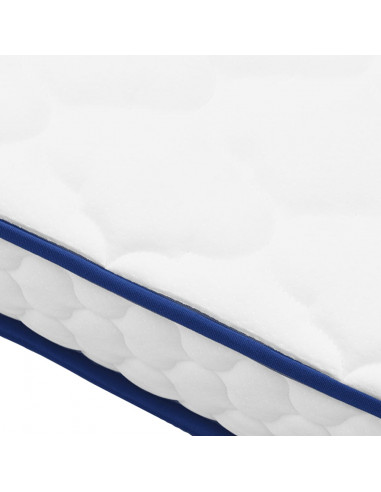 Materasso Viscoelastico Bianco 70x200x17 cm Morbido