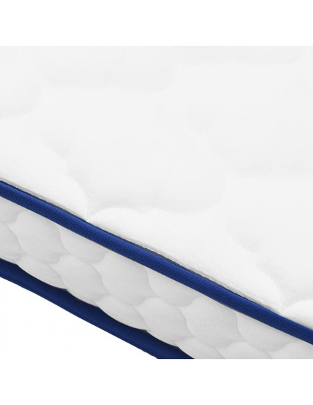 Materasso Viscoelastico Bianco 90x190x17 cm