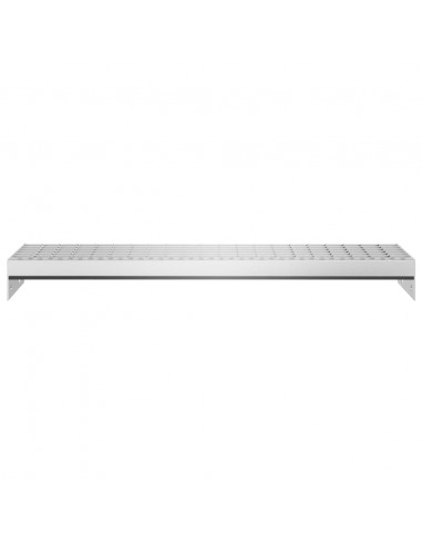 Gradino in Griglia 70x24x7 cm Acciaio Zincato