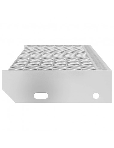 Gradino in Griglia 70x24x7 cm Acciaio Zincato