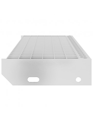 Gradino in Griglia 80x24x7 cm Acciaio Zincato