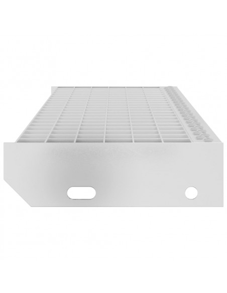 Gradino in Griglia 80x24x7 cm Acciaio Zincato