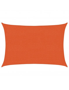 Vela Parasole 160 g/m² Arancione 2x3 m in HDPE 2