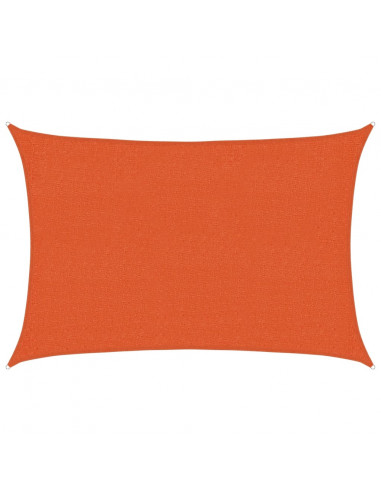 Vela Parasole 160 g/m² Arancione 2x3 m in HDPE