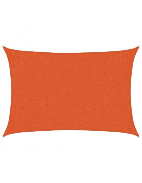 Vela Parasole 160 g/m² Arancione 2x3 m in HDPE