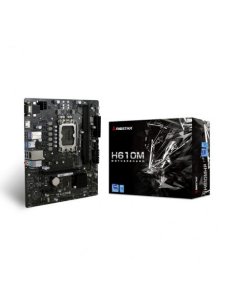 MB BIOSTAR H610MHP LGA1700 (ALDER LAKE) 2DDR4 VGA+HDMI PCIE, M.2 MATX
