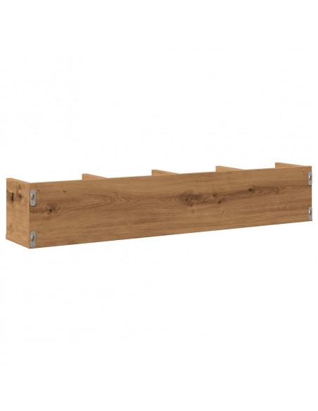 Mensola a Muro CD Artigianale 100x18x18 cm Legno Multistrato