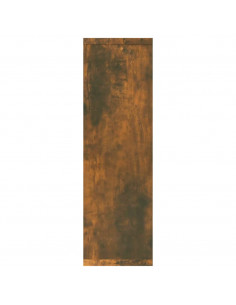 Mensola a Muro Rovere Fumo 85x16x52,5 cm in Legno Multistrato