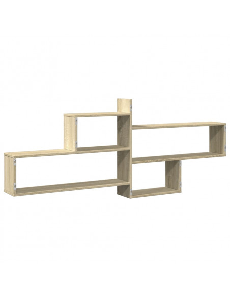 Mensola a Parete Rovere Sonoma 167,5x18x68 cm in Truciolato